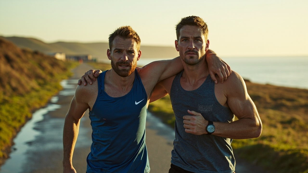 Sibling duo runs London Marathon for lifesaving charity that helped one brother
